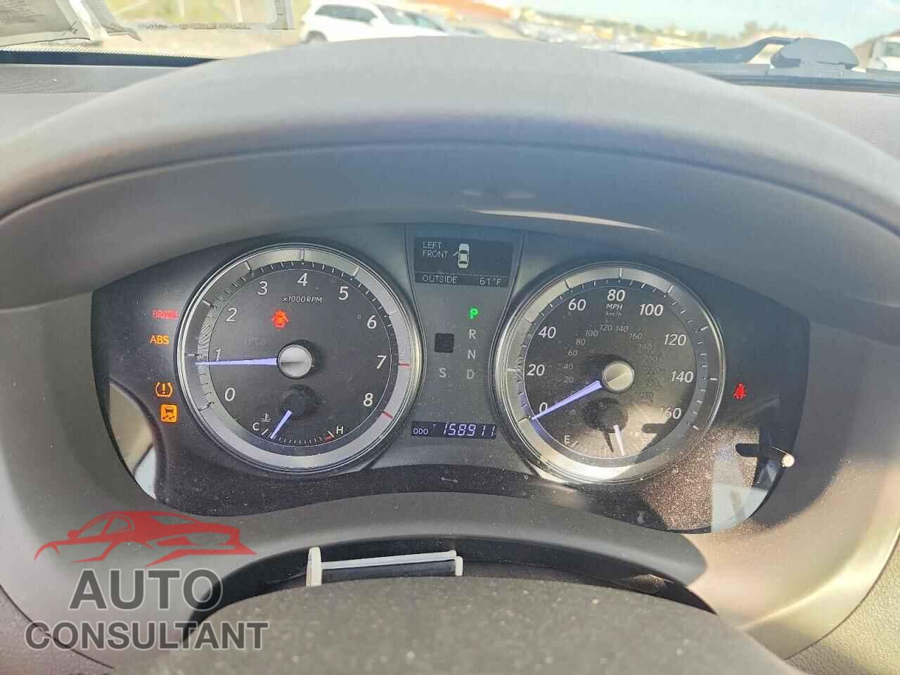 LEXUS ES350 2012 - JTHBK1EG5C2507529
