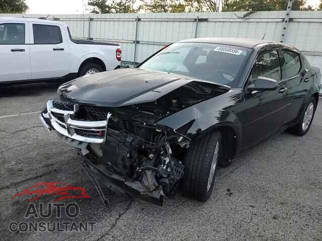DODGE AVENGER 2013 - 1C3CDZAB9DN622034