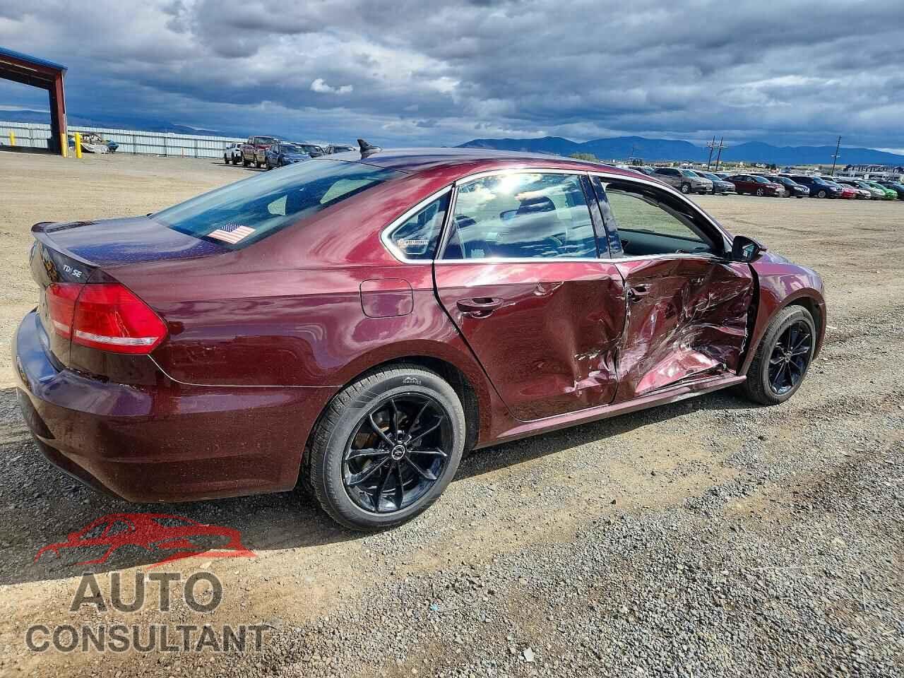 VOLKSWAGEN PASSAT 2012 - 1VWBN7A3XCC060735