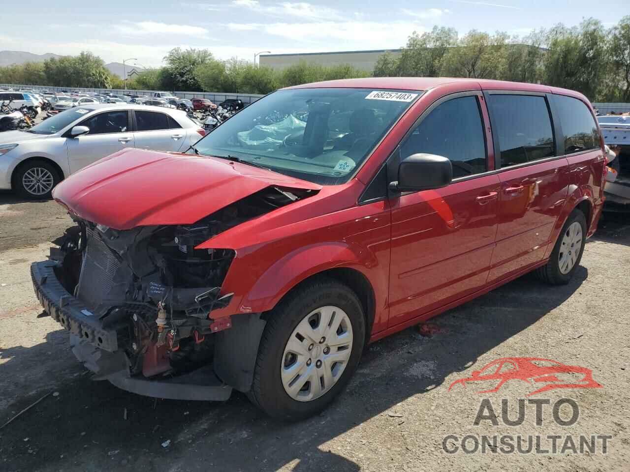 DODGE CARAVAN 2016 - 2C4RDGBG7GR182214