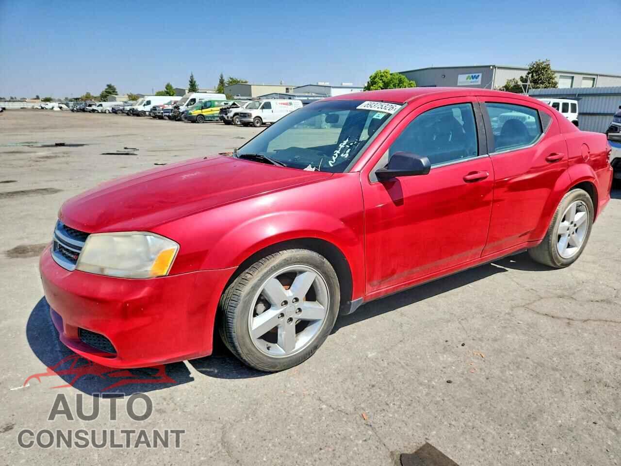 DODGE AVENGER 2013 - 1C3CDZAB0DN637313