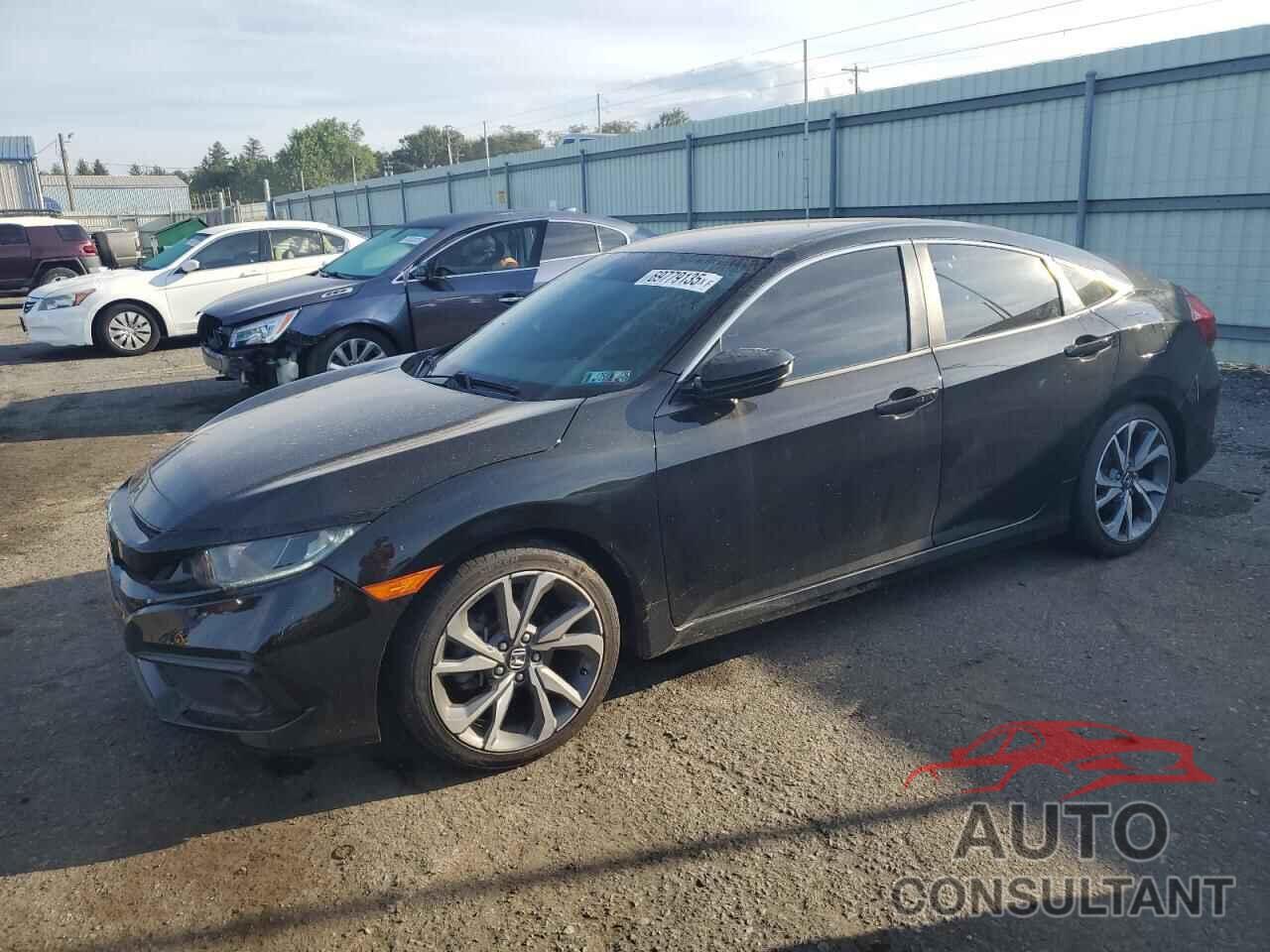 HONDA CIVIC 2019 - 2HGFC2F87KH522604