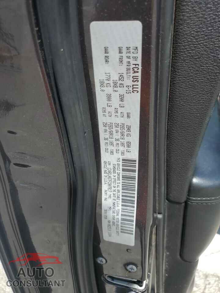 DODGE DURANGO 2015 - 1C4RDJAG7FC907817