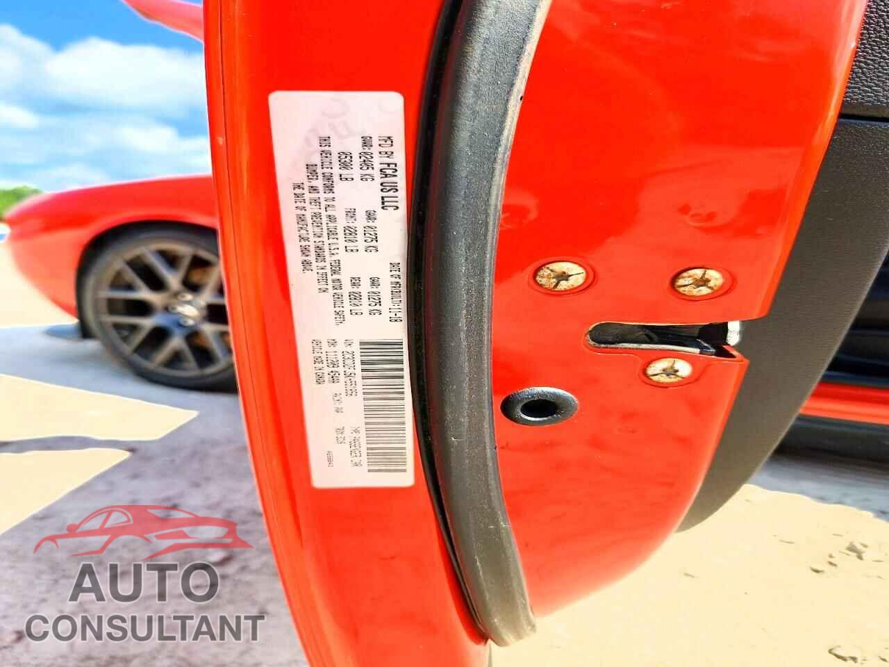 DODGE CHALLENGER 2019 - 2C3CDZFJ5KH551856