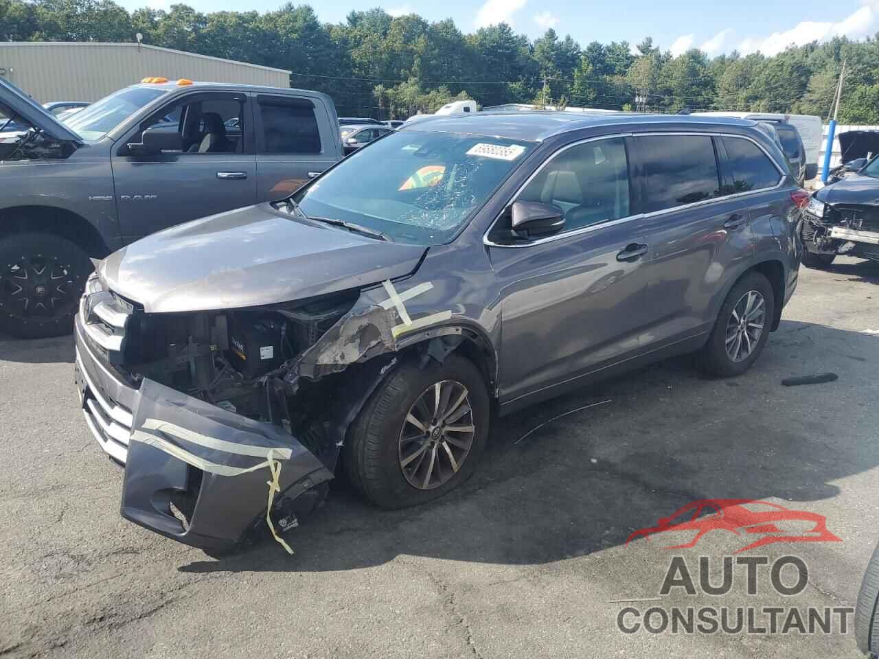 TOYOTA HIGHLANDER 2017 - 5TDJZRFH3HS450486