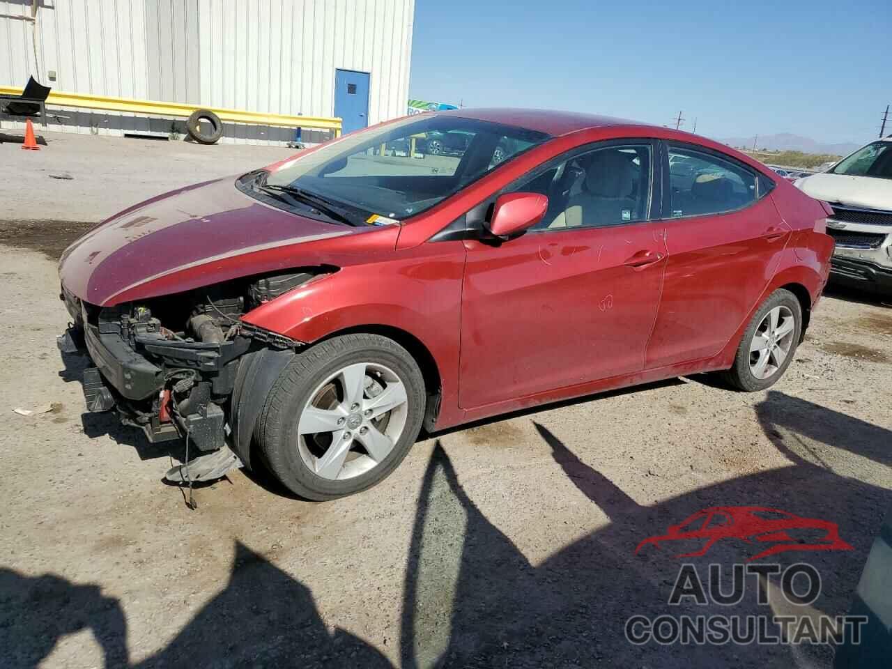 HYUNDAI ELANTRA 2012 - KMHDH4AE2CU351402