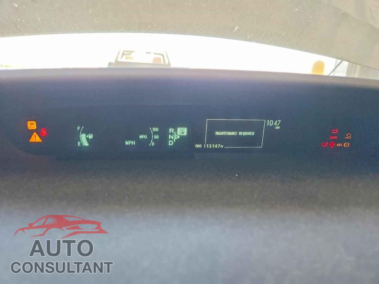 TOYOTA PRIUS 2012 - JTDKN3DU2C1597109