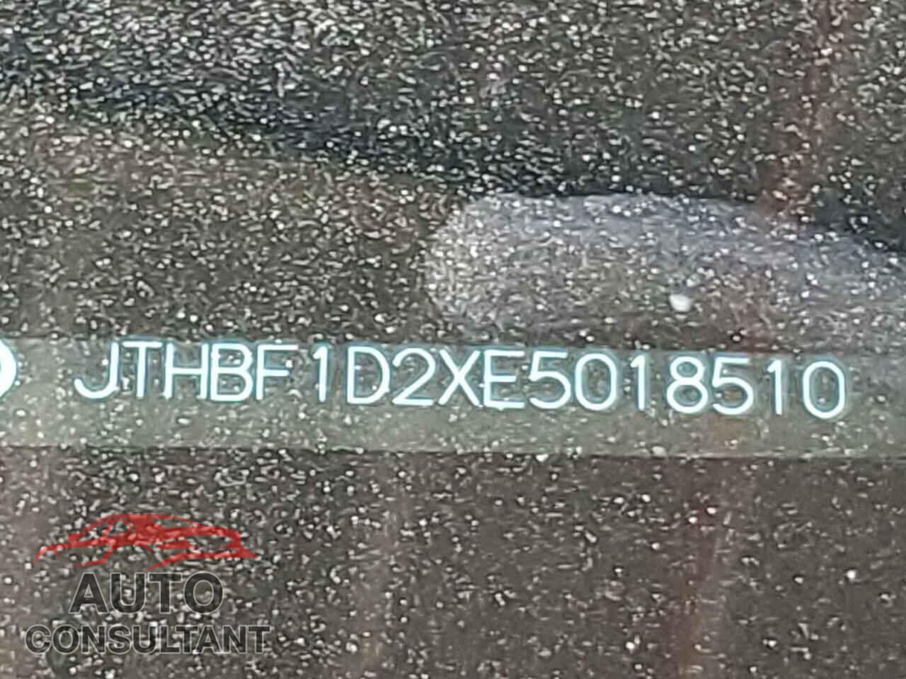 LEXUS IS 2014 - JTHBF1D2XE5018510