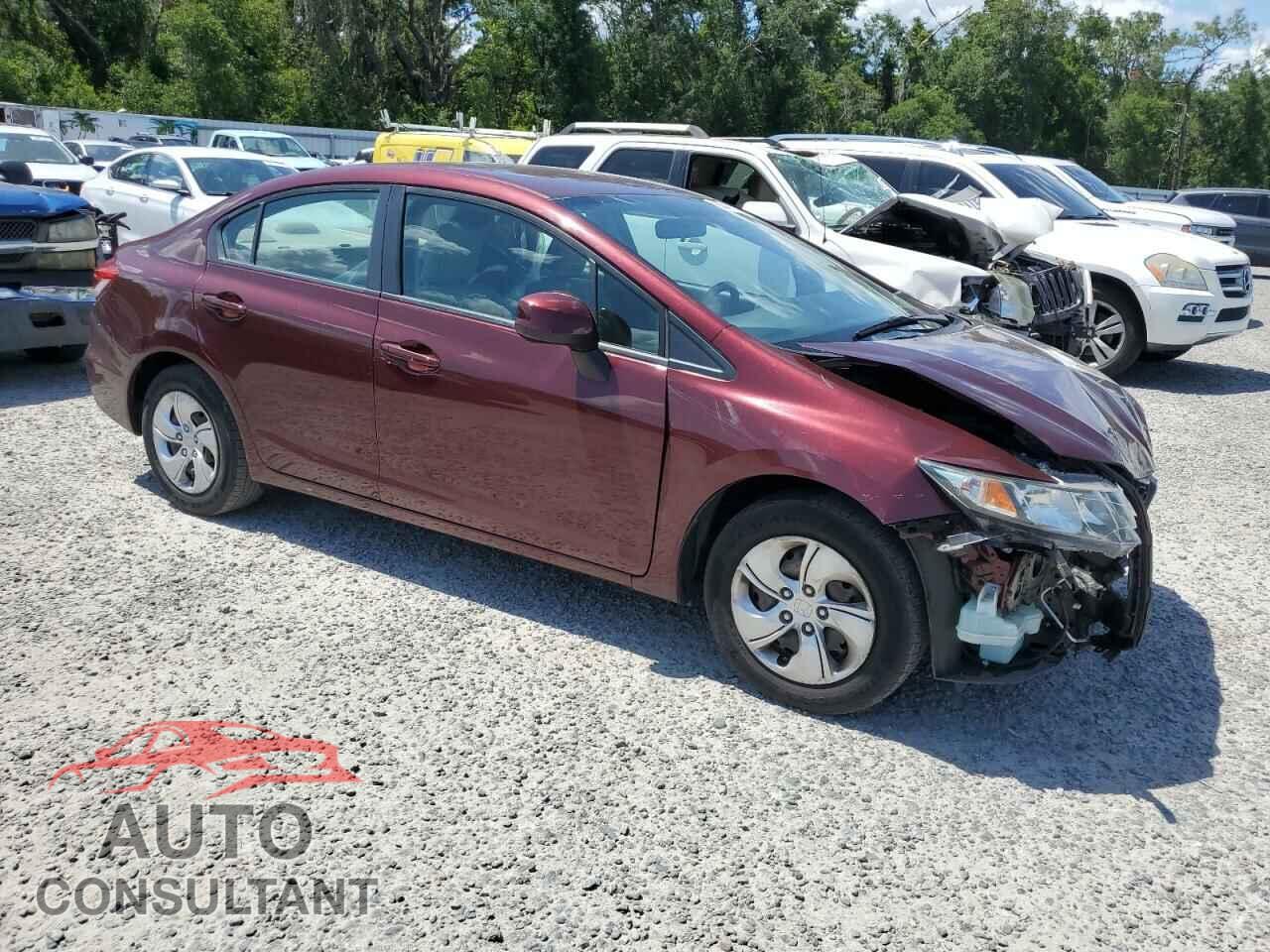 HONDA CIVIC 2013 - 19XFB2F53DE079745