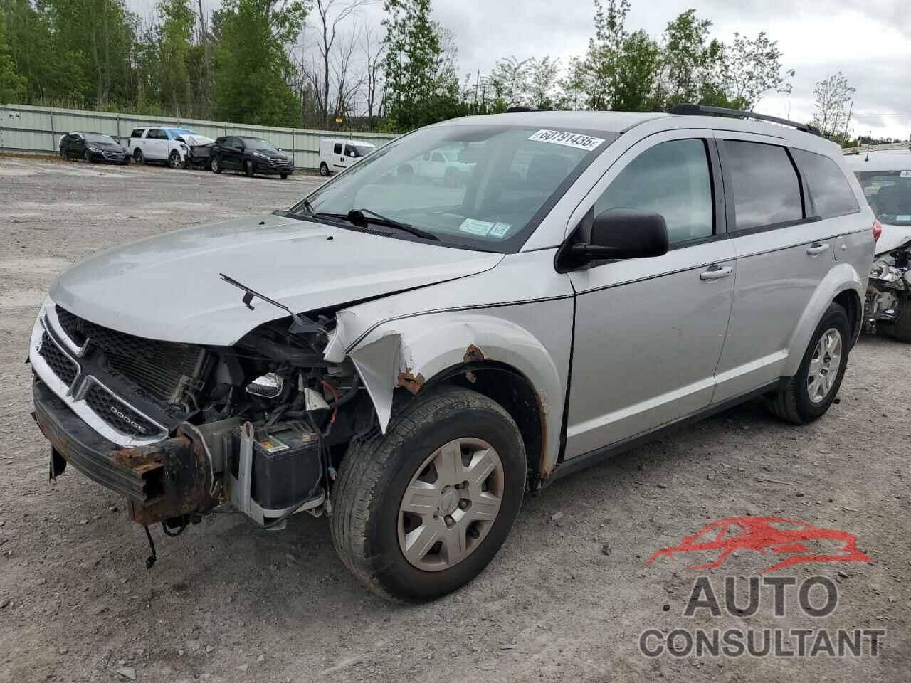DODGE JOURNEY 2012 - 3C4PDCAB3CT204982