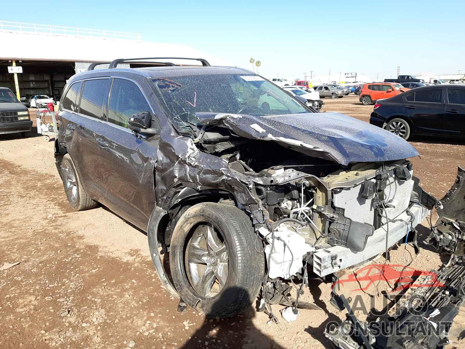 TOYOTA HIGHLANDER 2018 - 5TDDZRFH1JS829831