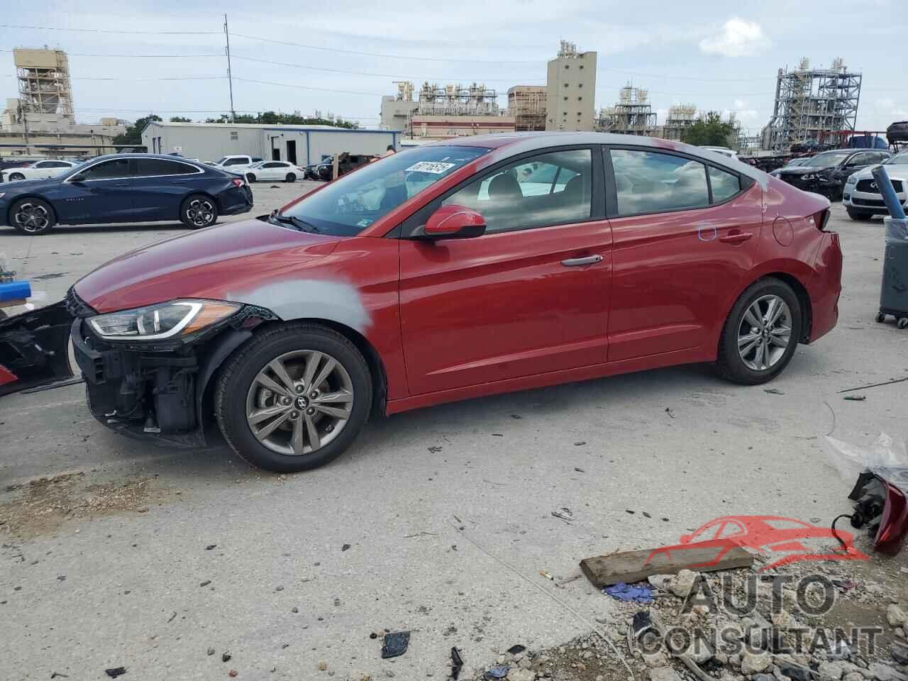 HYUNDAI ELANTRA 2017 - KMHD84LF3HU247434