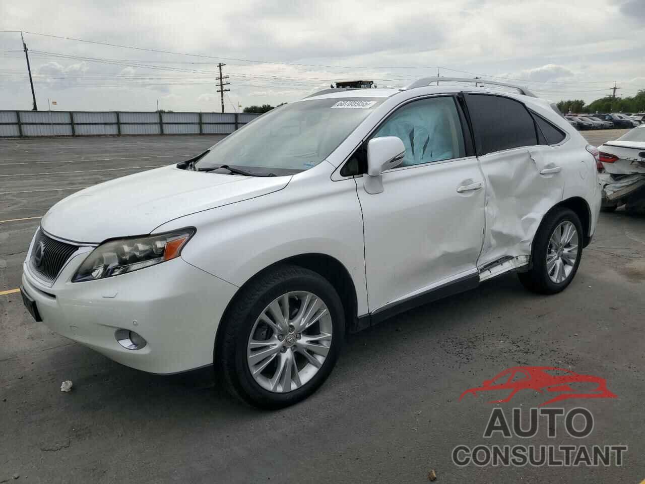 LEXUS RX450 2010 - JTJBC1BA9A2404669