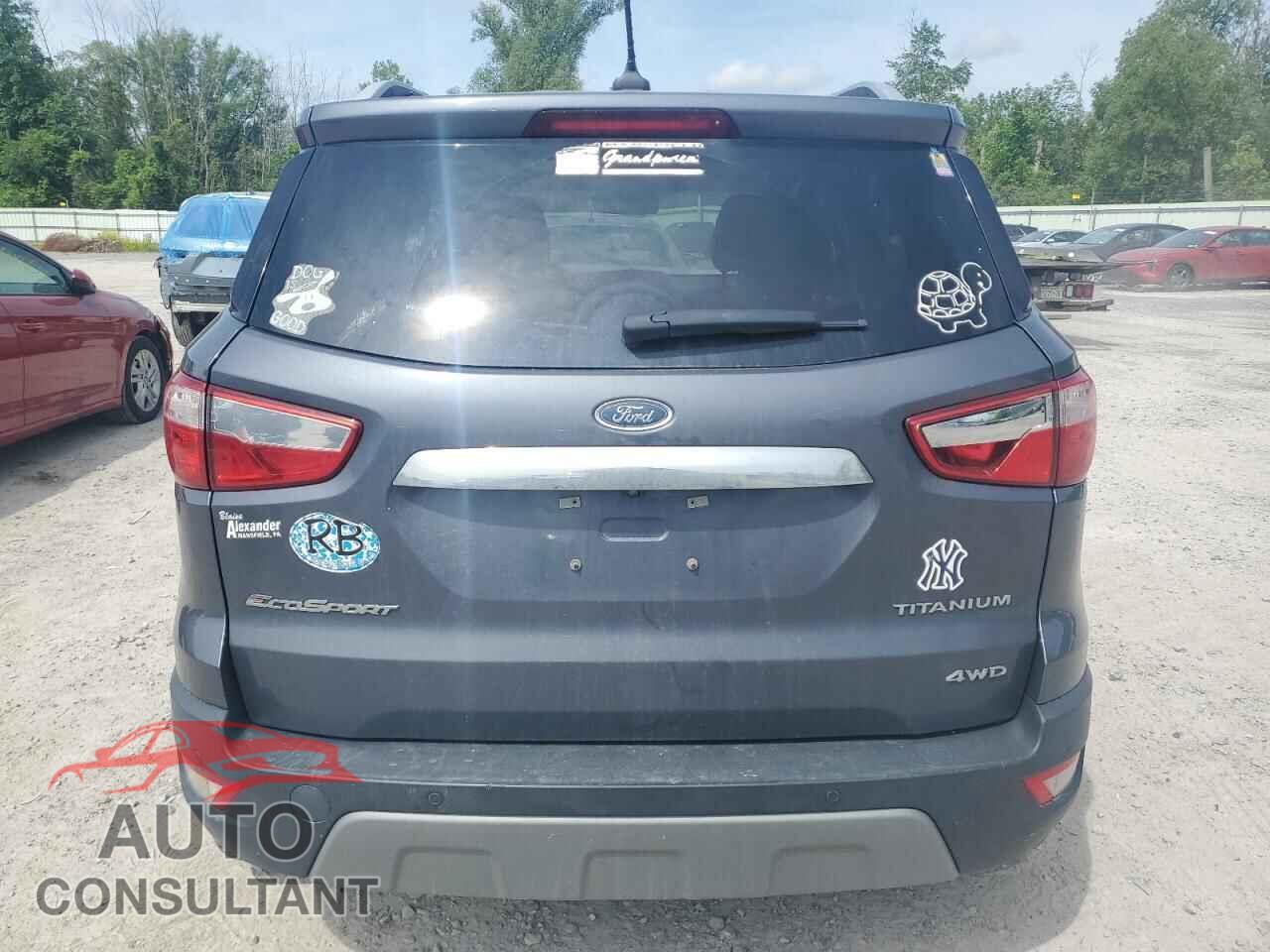 FORD ECOSPORT 2019 - MAJ6S3KL9KC267660
