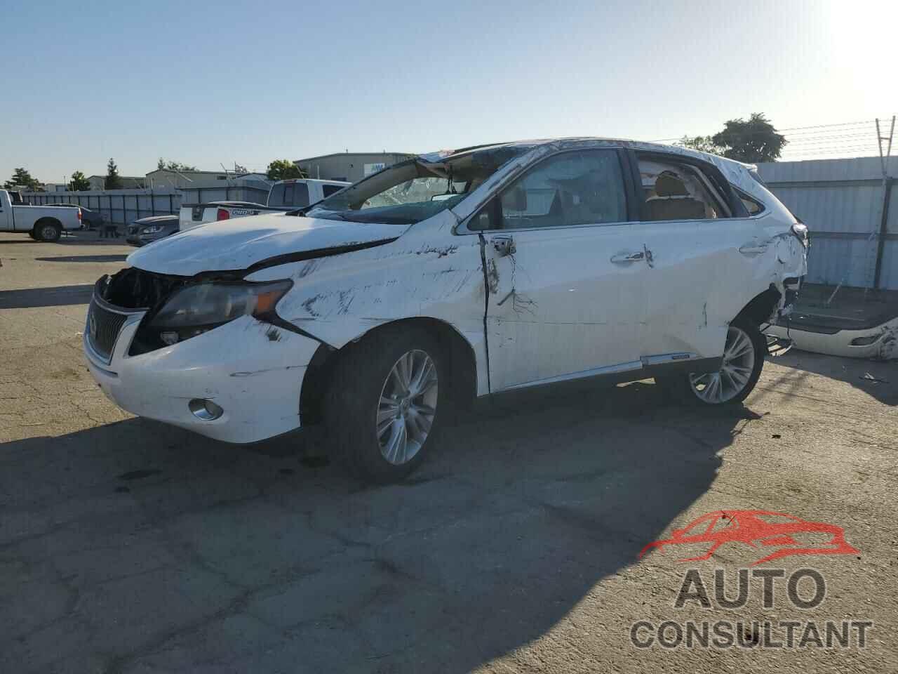 LEXUS RX450 2012 - JTJZB1BA6C2006324