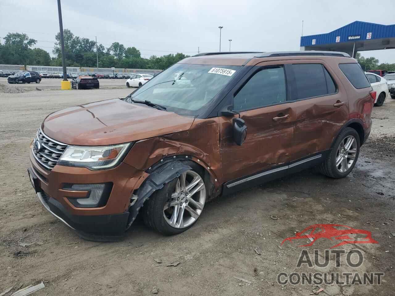 FORD EXPLORER 2017 - 1FM5K8D88HGB38320