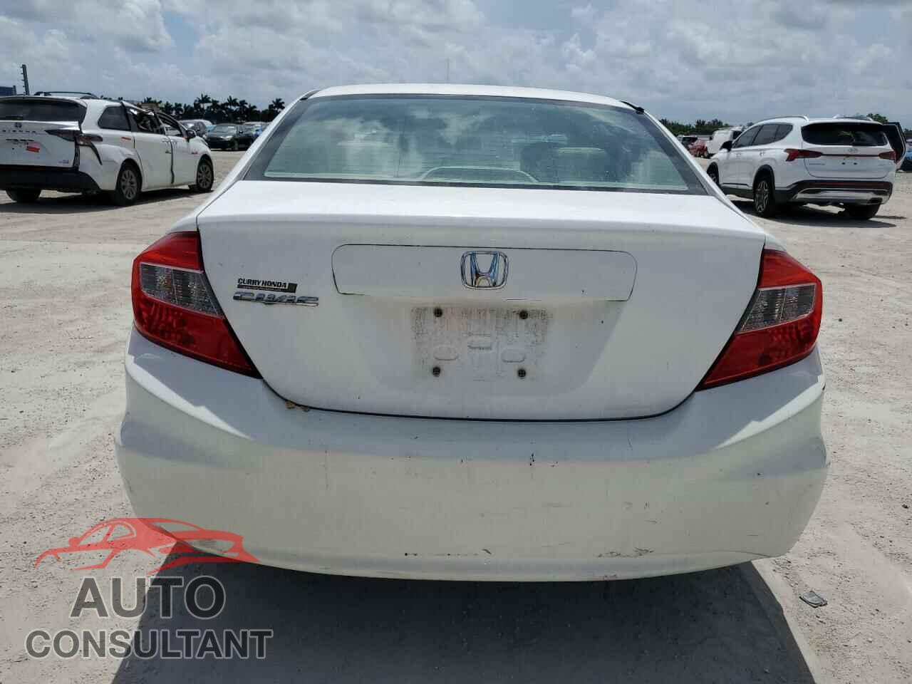 HONDA CIVIC 2012 - 19XFB2F86CE093583