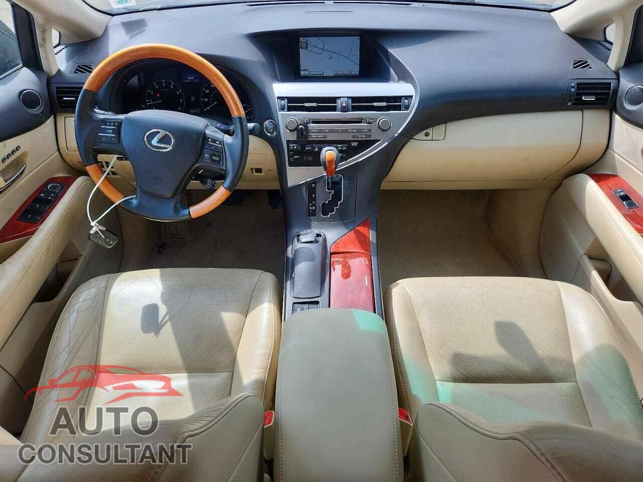 LEXUS RX350 2012 - 2T2BK1BA1CC148095