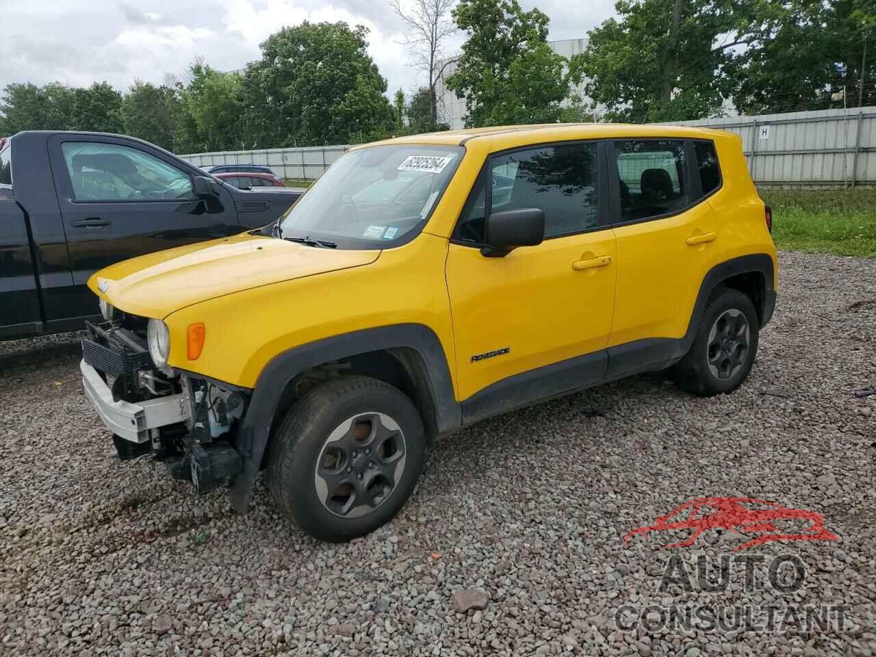 JEEP RENEGADE 2016 - ZACCJBAT9GPC78043