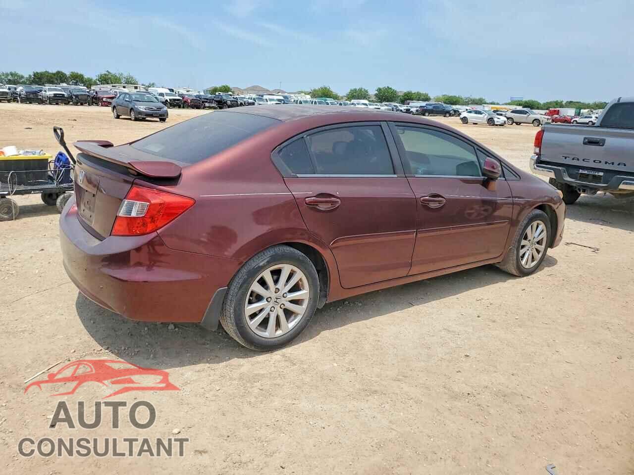 HONDA CIVIC 2012 - 19XFB2F81CE048423