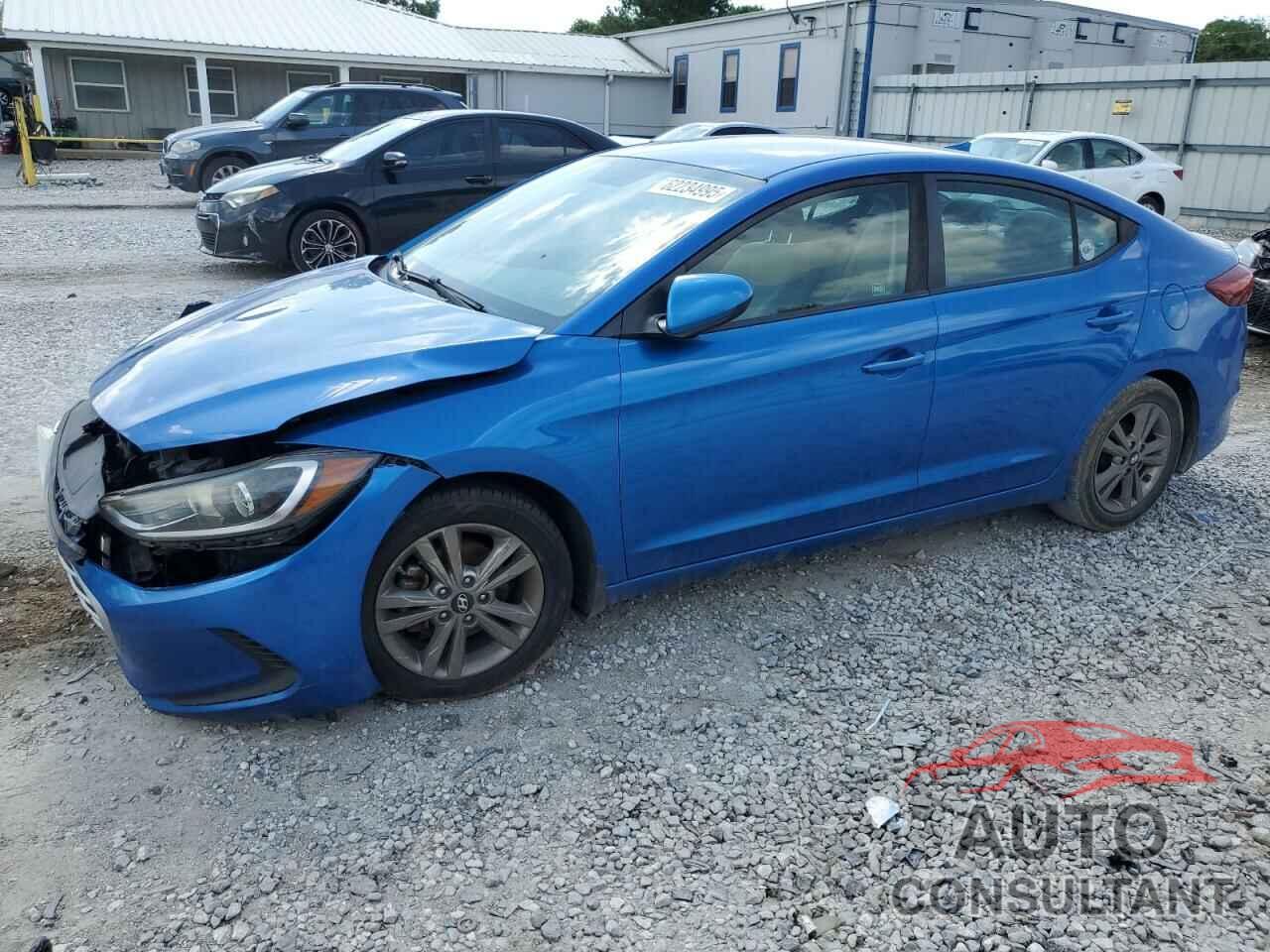 HYUNDAI ELANTRA 2017 - KMHD84LF2HU145137