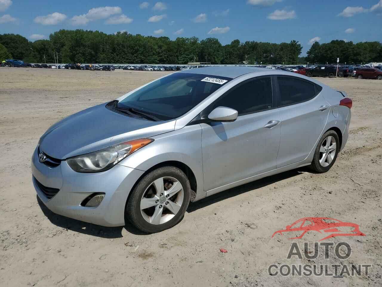 HYUNDAI ELANTRA 2012 - KMHDH4AE0CU466144