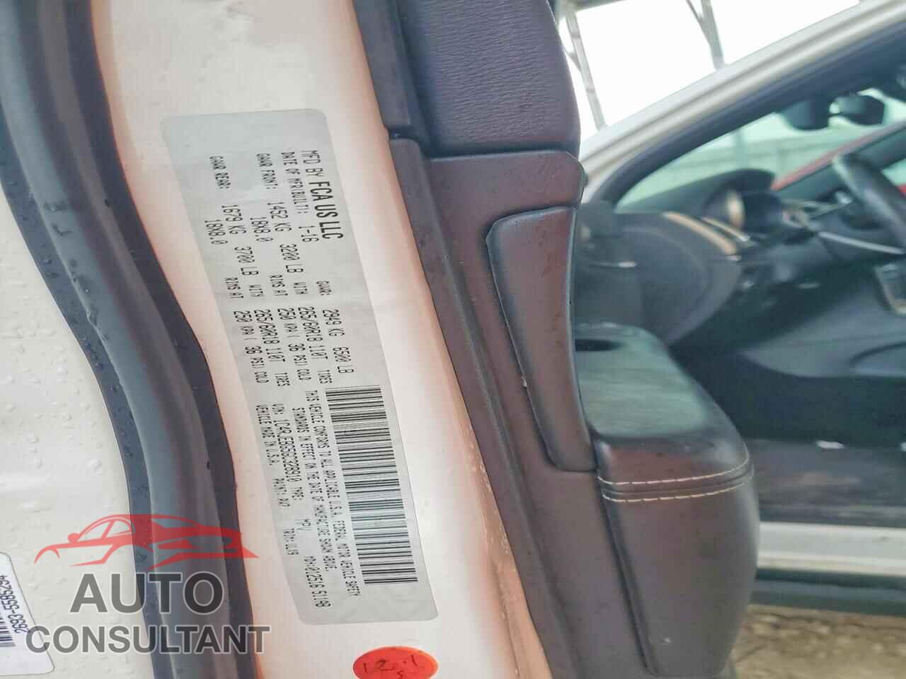JEEP CHEROKEE 2016 - 1C4RJEBG5GC328910