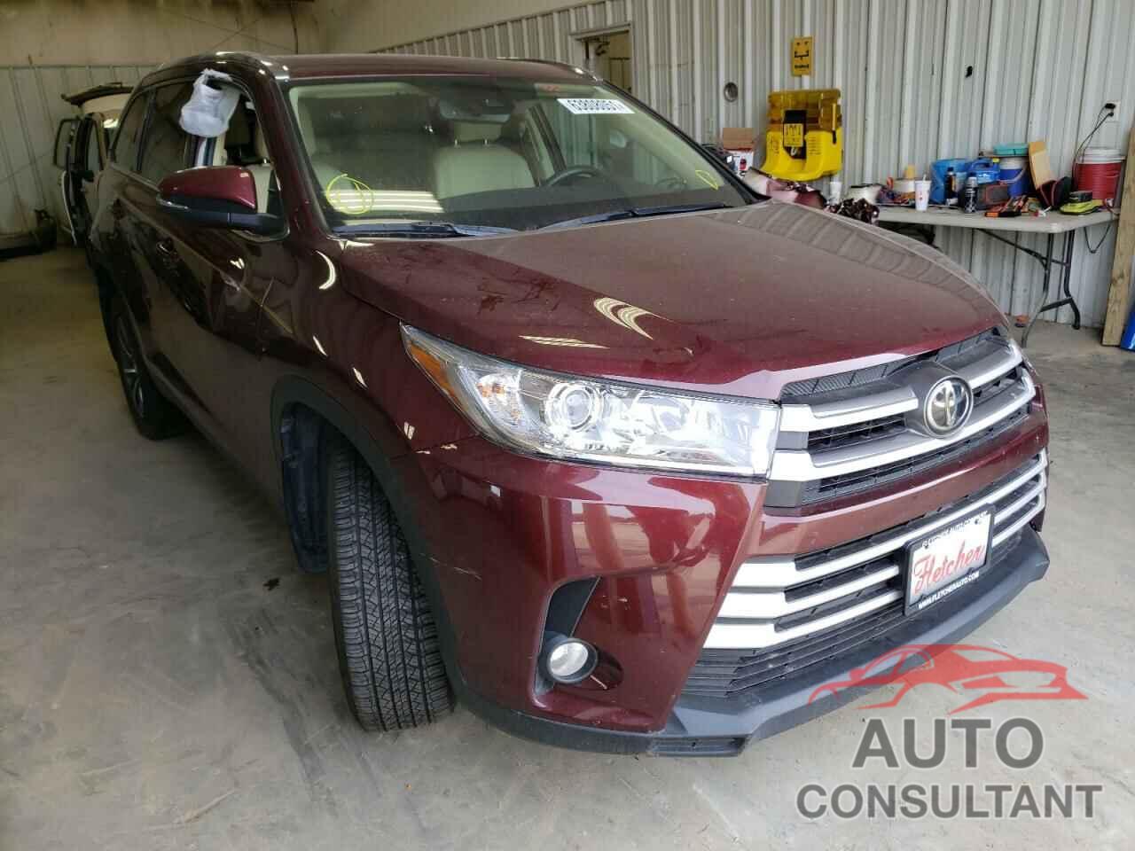 TOYOTA HIGHLANDER 2019 - 5TDJZRFH6KS992141