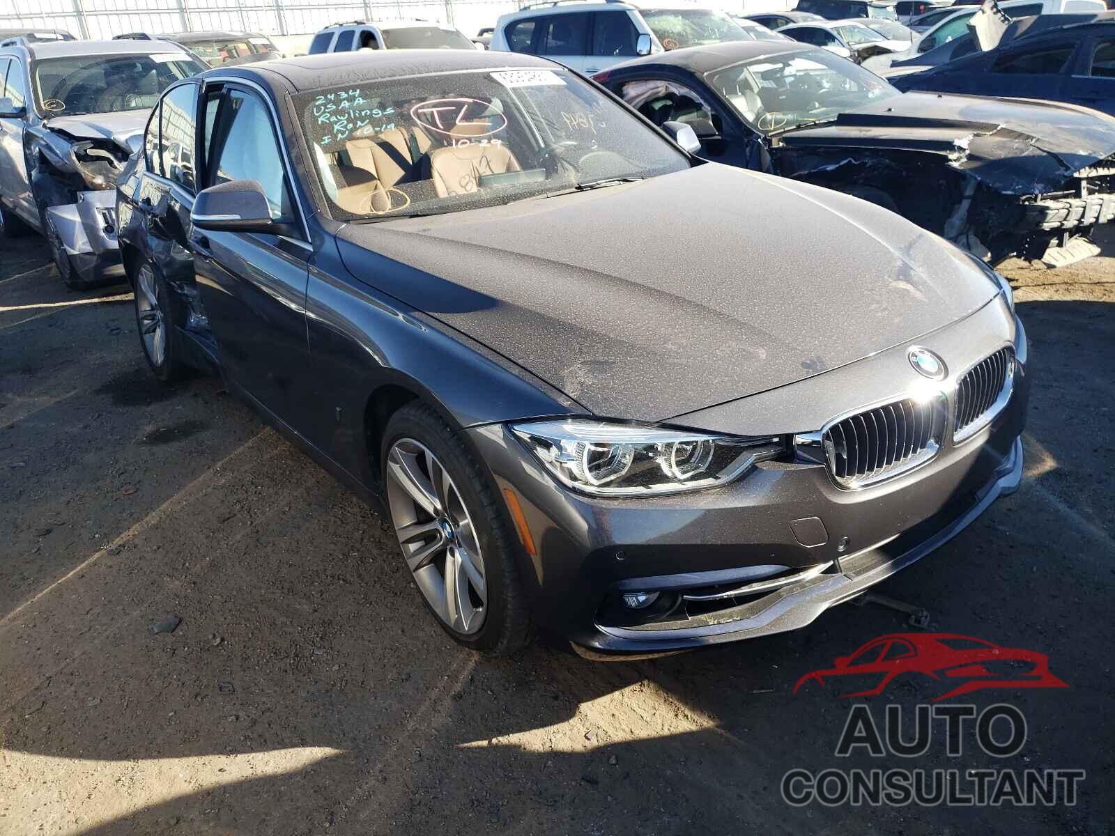 BMW 3 SERIES 2017 - WBA8E1C32HA029177