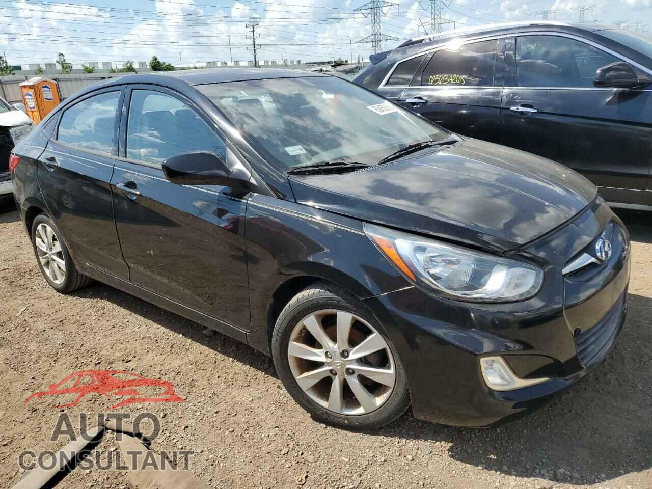 HYUNDAI ACCENT 2012 - KMHCU4AE0CU077821
