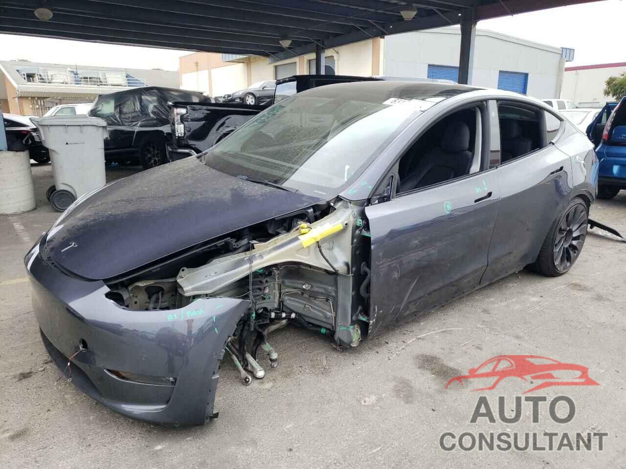 TESLA MODEL Y 2021 - 5YJYGDEF5MF277446