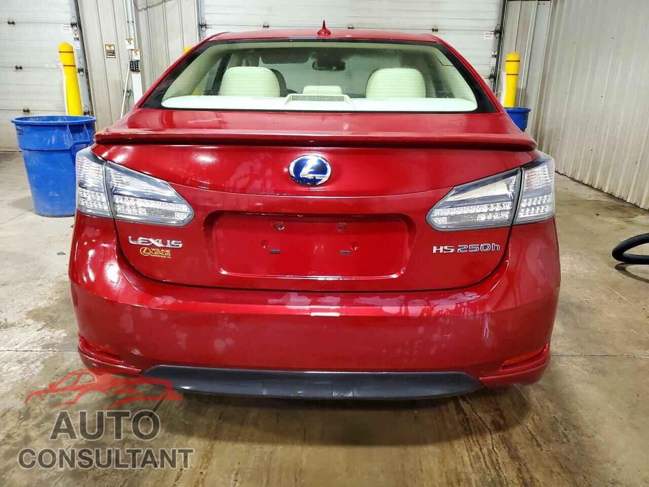 LEXUS HS 2010 - JTHBB1BA7A2022807