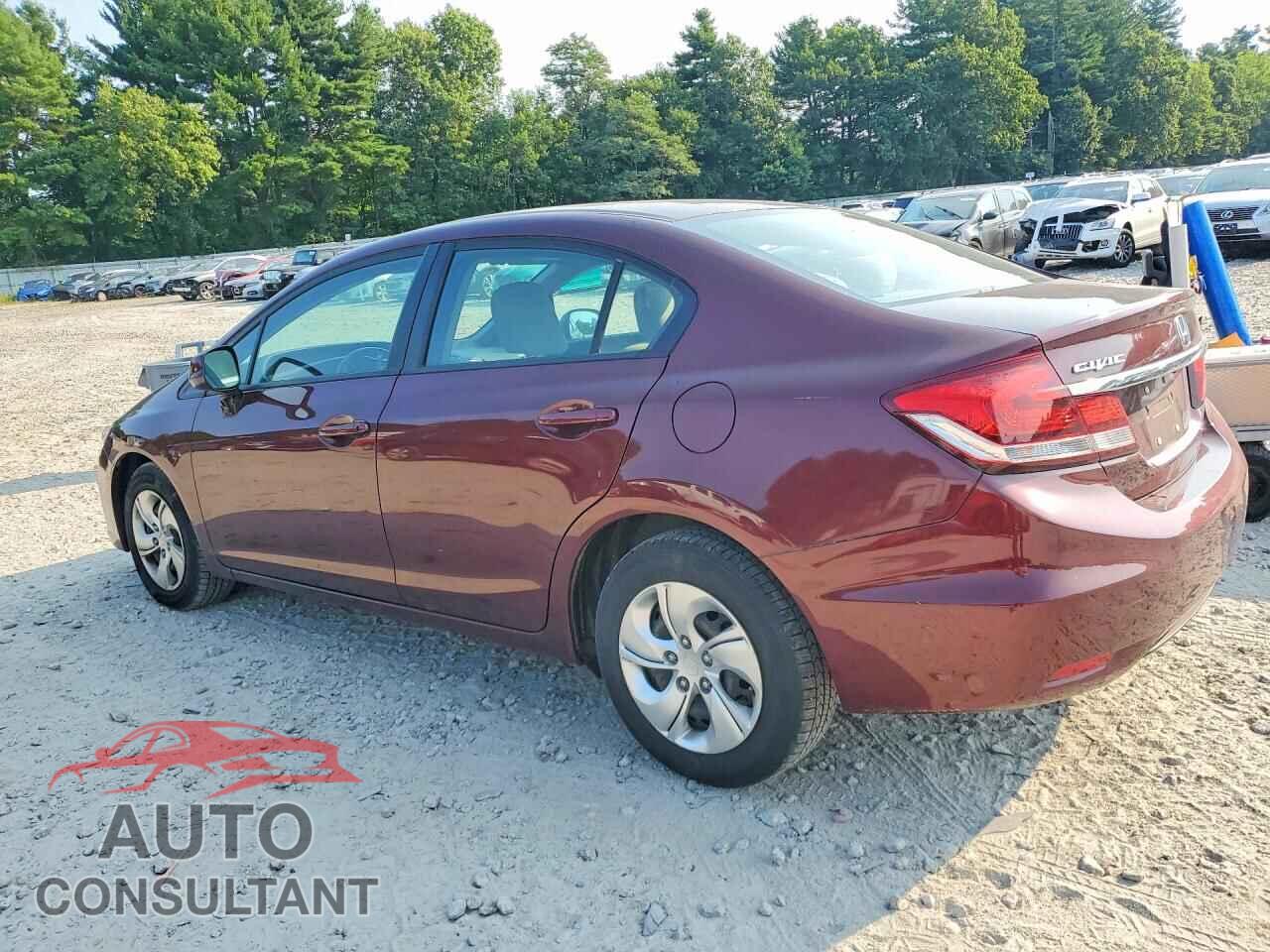 HONDA CIVIC 2013 - 19XFB2F50DE280437