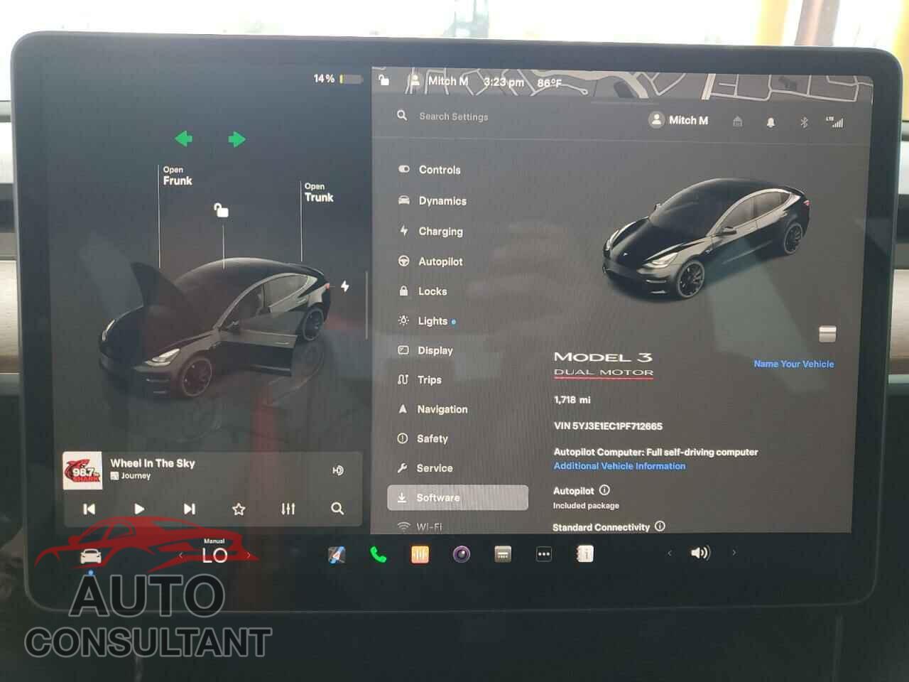 TESLA MODEL 3 2023 - 5YJ3E1EC1PF712665