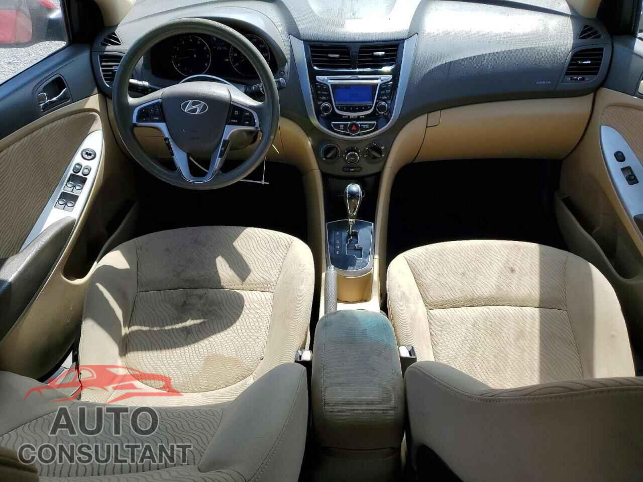 HYUNDAI ACCENT 2012 - KMHCU4AE3CU057109