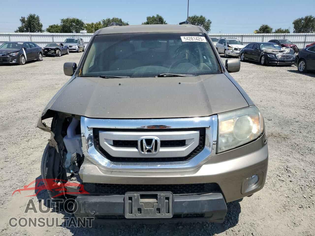 HONDA PILOT 2011 - 5FNYF4H69BB055746