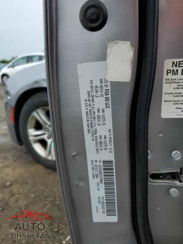 DODGE CHARGER 2015 - 2C3CDXBG2FH776806