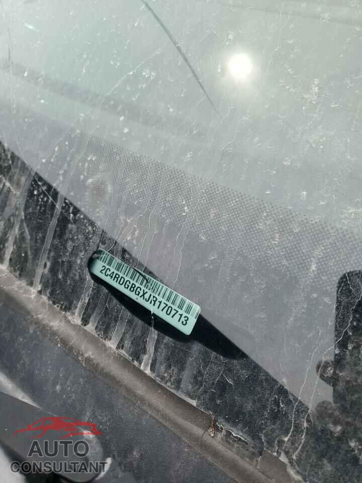 DODGE CARAVAN 2018 - 2C4RDGBGXJR170713