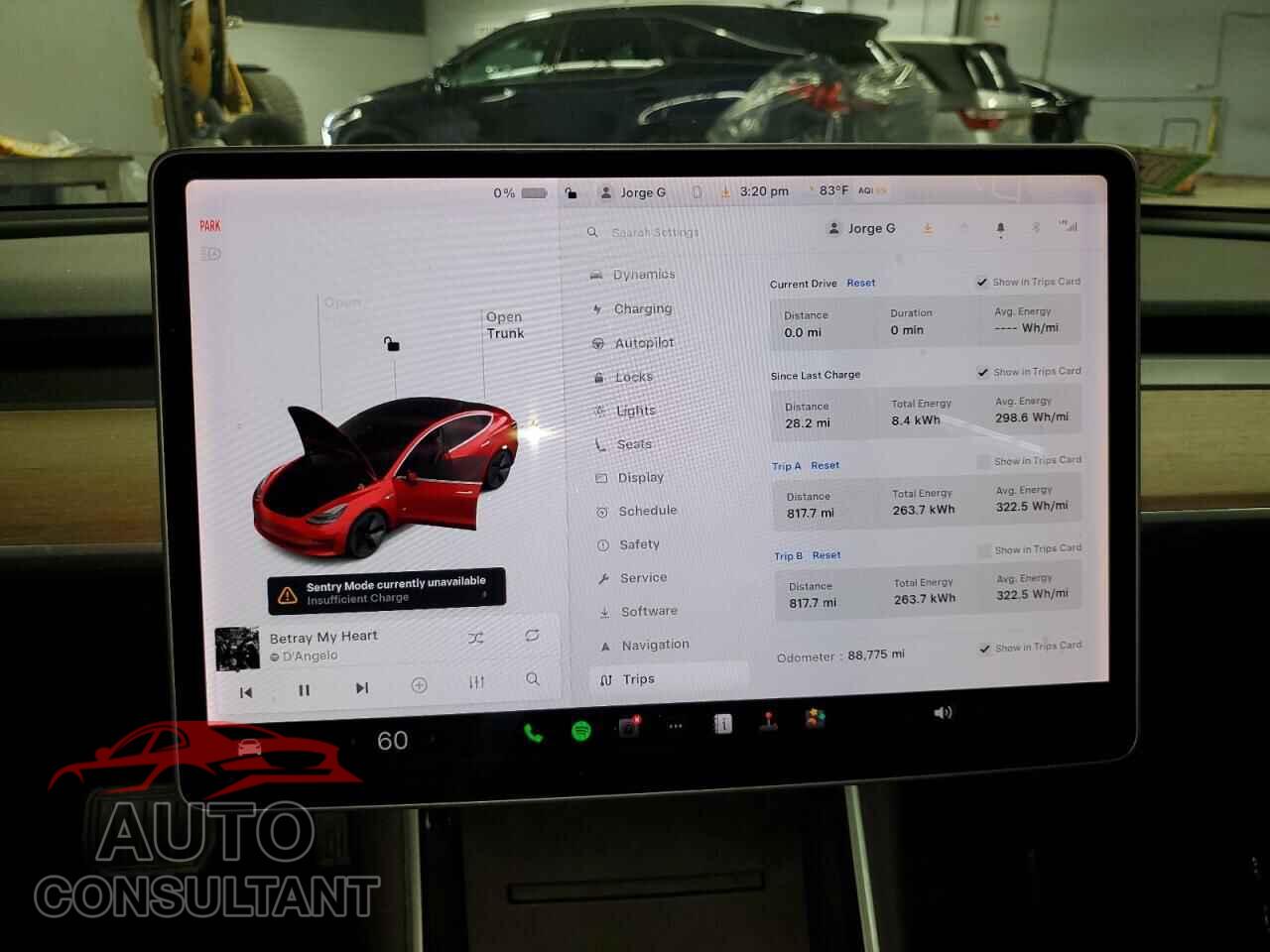 TESLA MODEL 3 2020 - 5YJ3E1EC5LF586787