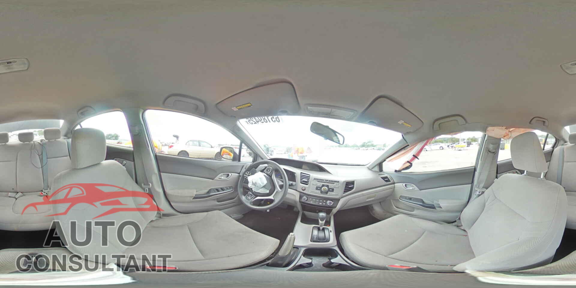 HONDA CIVIC 2012 - 19XFB2F55CE312359