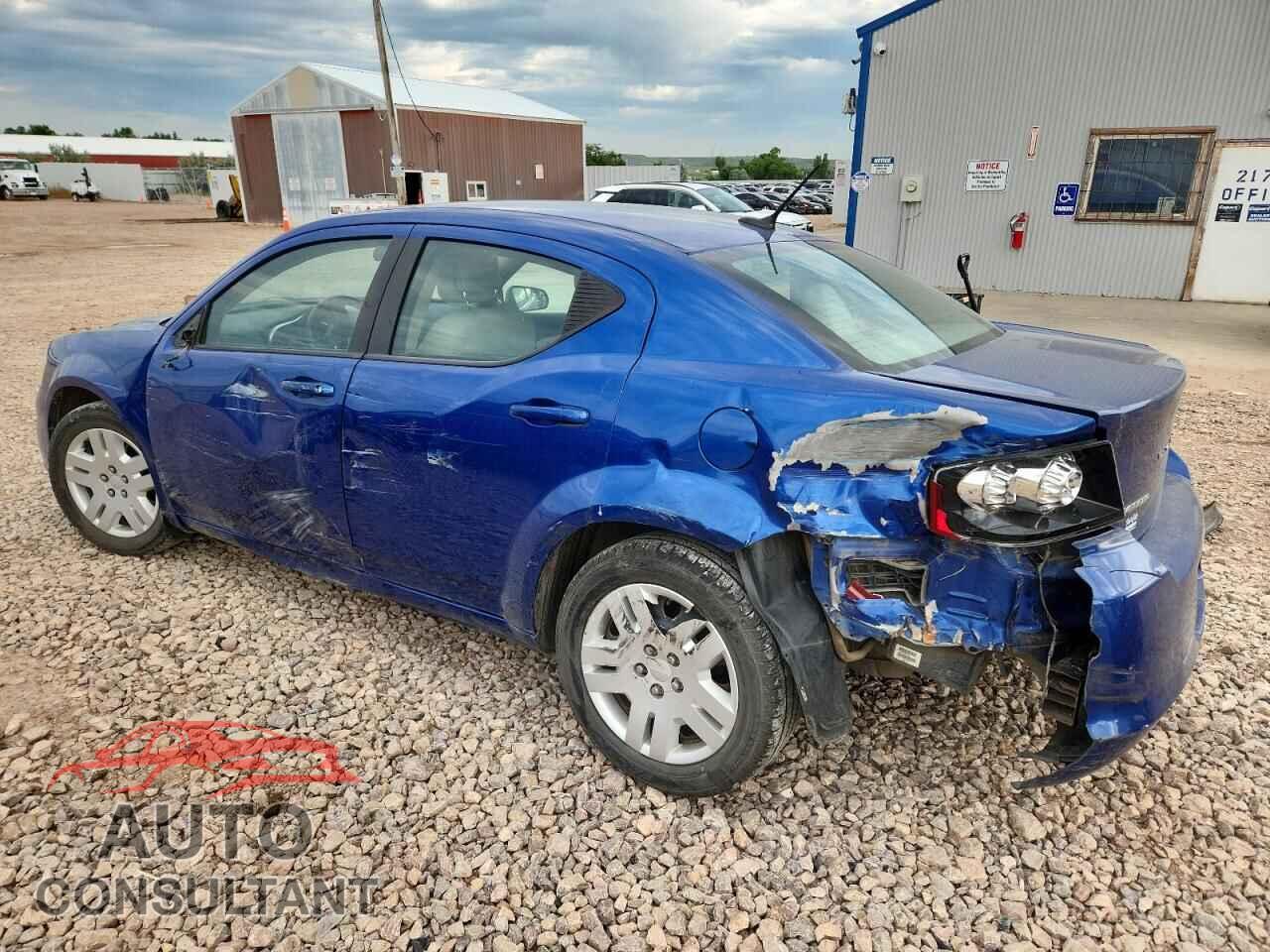 DODGE AVENGER 2013 - 1C3CDZAB8DN512172
