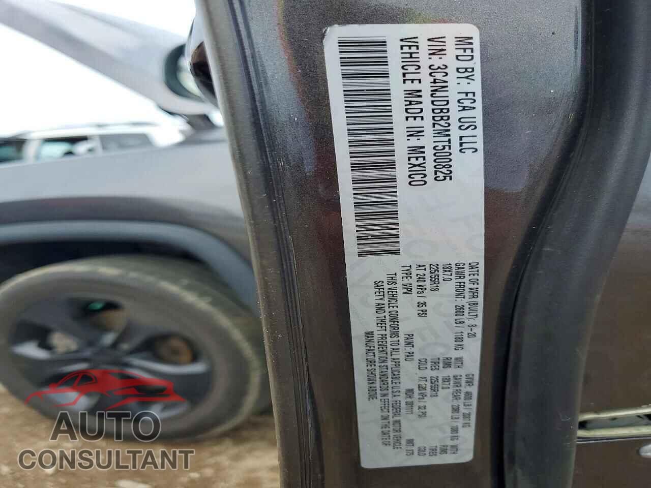 JEEP COMPASS 2021 - 3C4NJDBB2MT500825