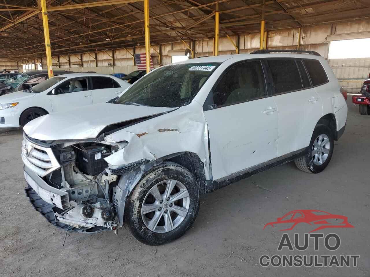 TOYOTA HIGHLANDER 2011 - 5TDZK3EH3BS045144