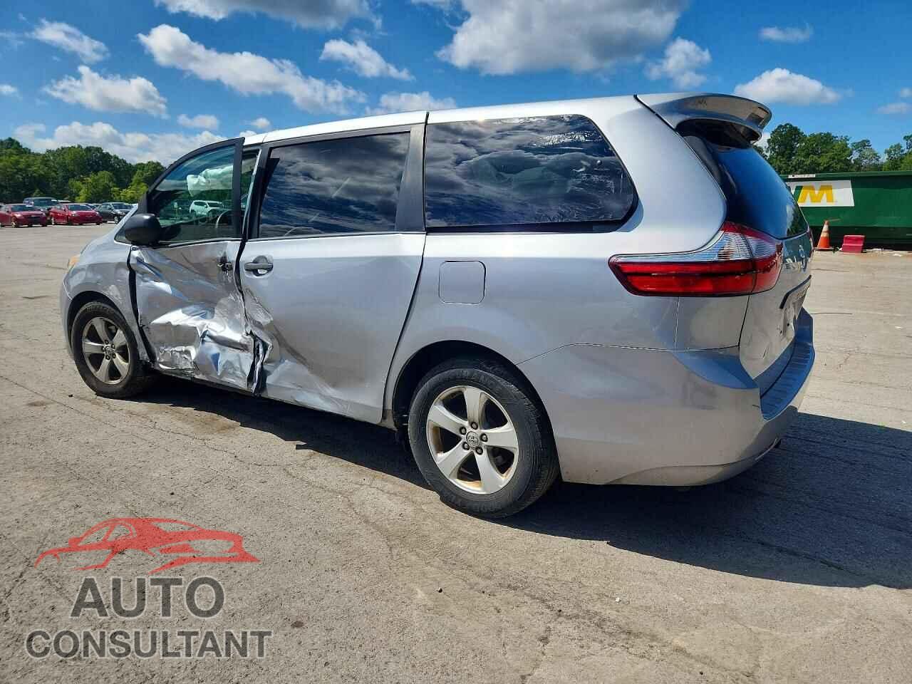 TOYOTA SIENNA 2017 - 5TDZZ3DC7HS838750