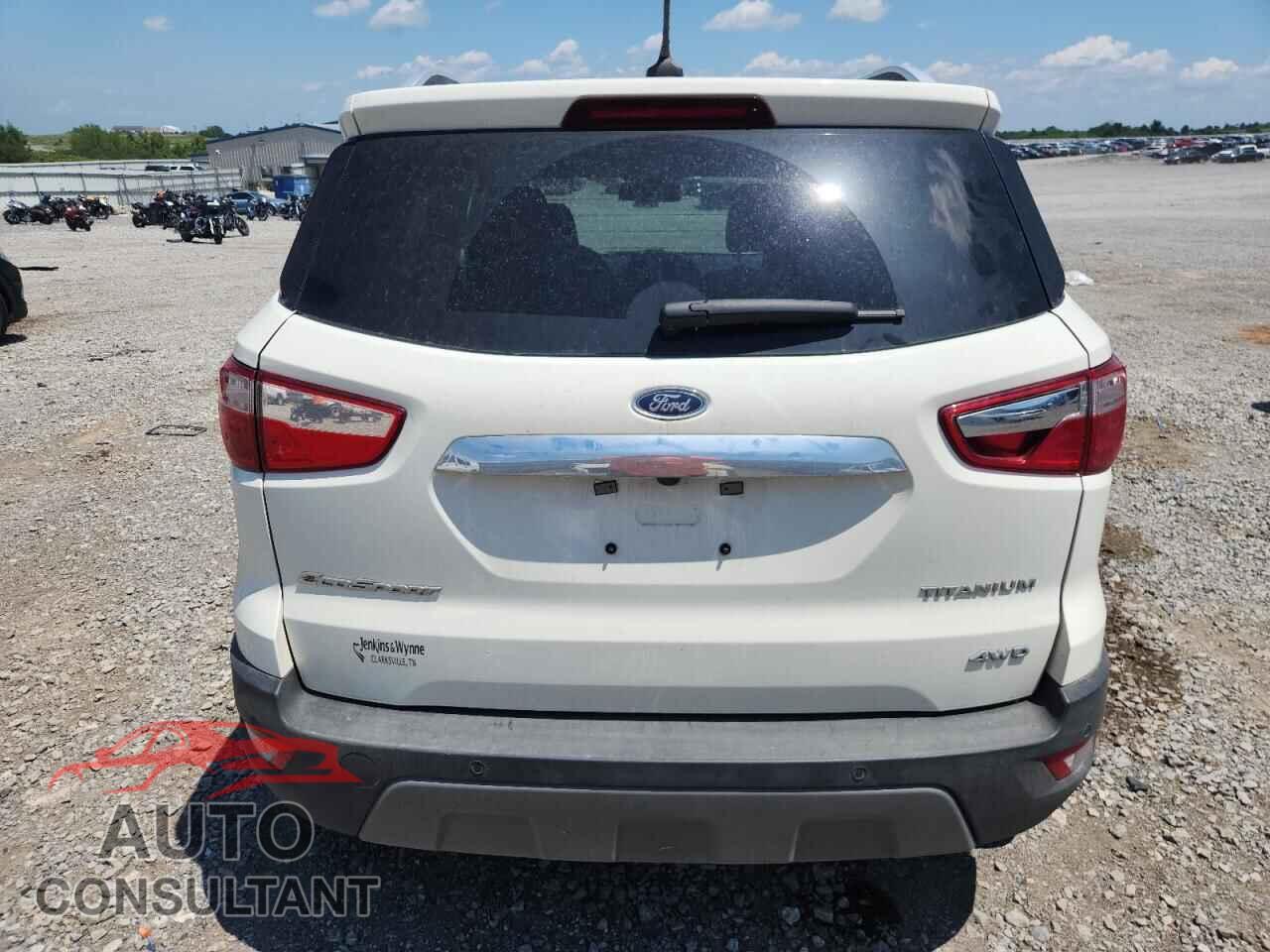 FORD ECOSPORT 2020 - MAJ6S3KL6LC362193