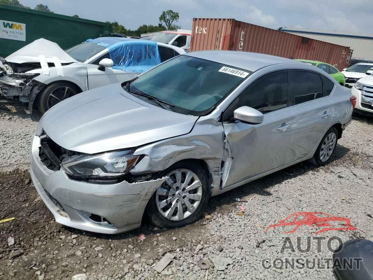 NISSAN SENTRA 2019 - 3N1AB7AP0KY230734