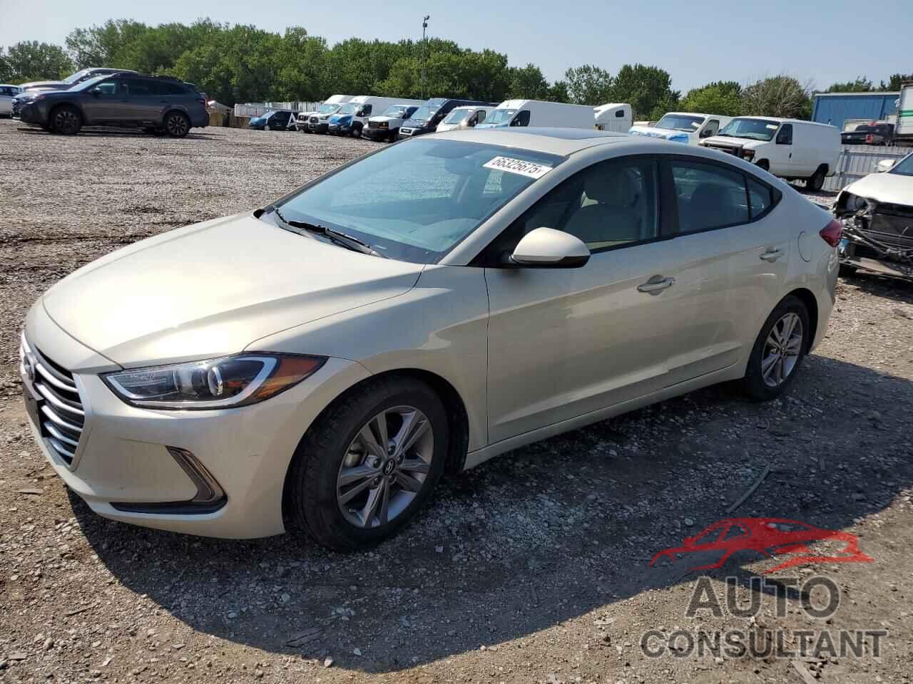 HYUNDAI ELANTRA 2017 - KMHD84LF5HU253137