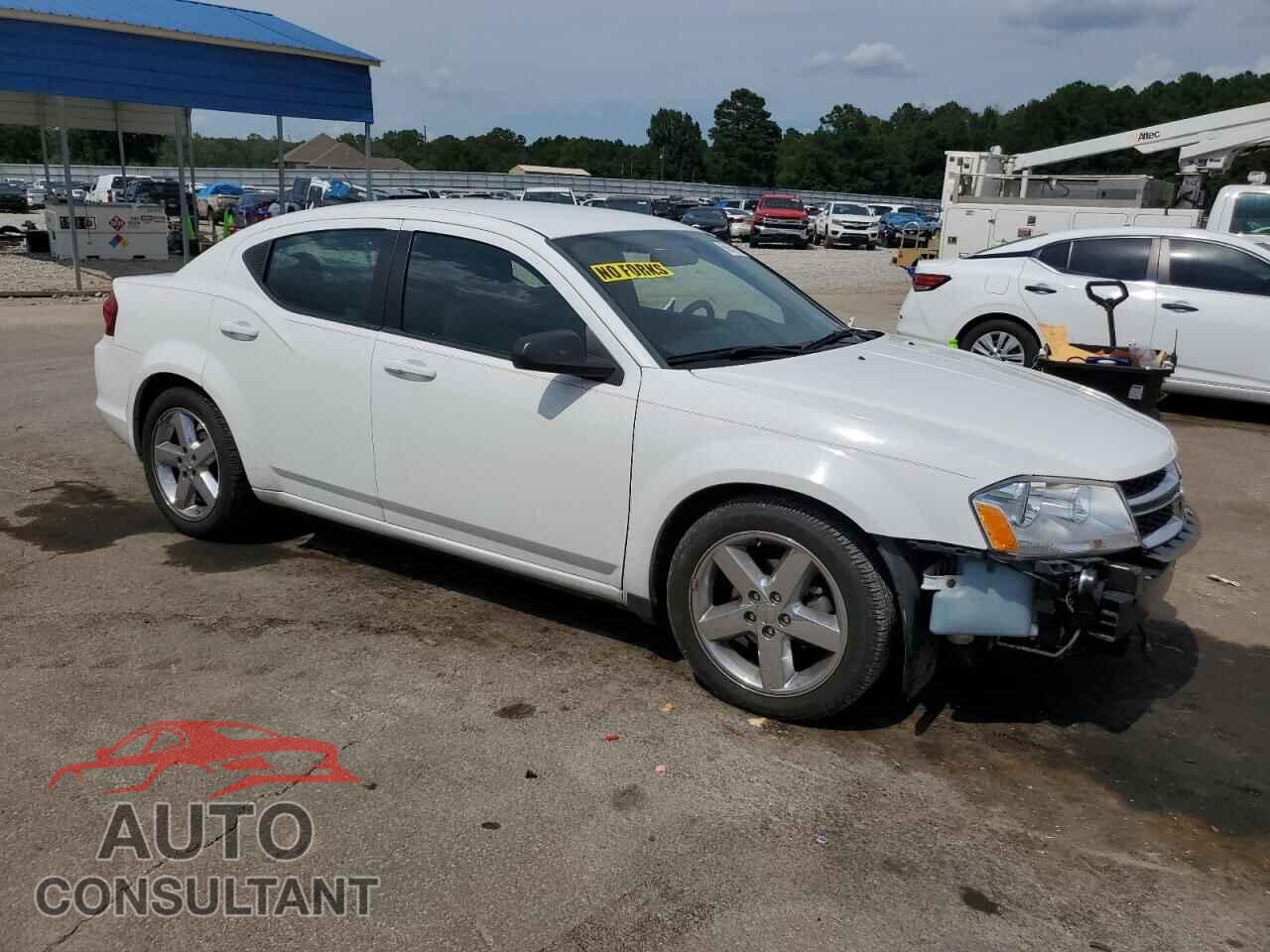 DODGE AVENGER 2013 - 1C3CDZAB6DN563508