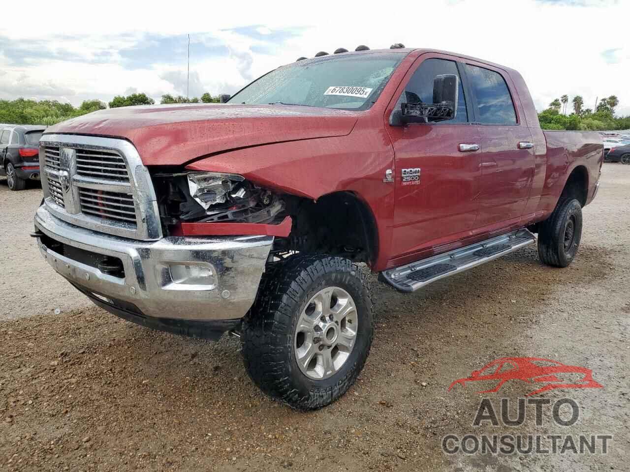 DODGE RAM 2500 2012 - 3C6UD5MLXCG338942