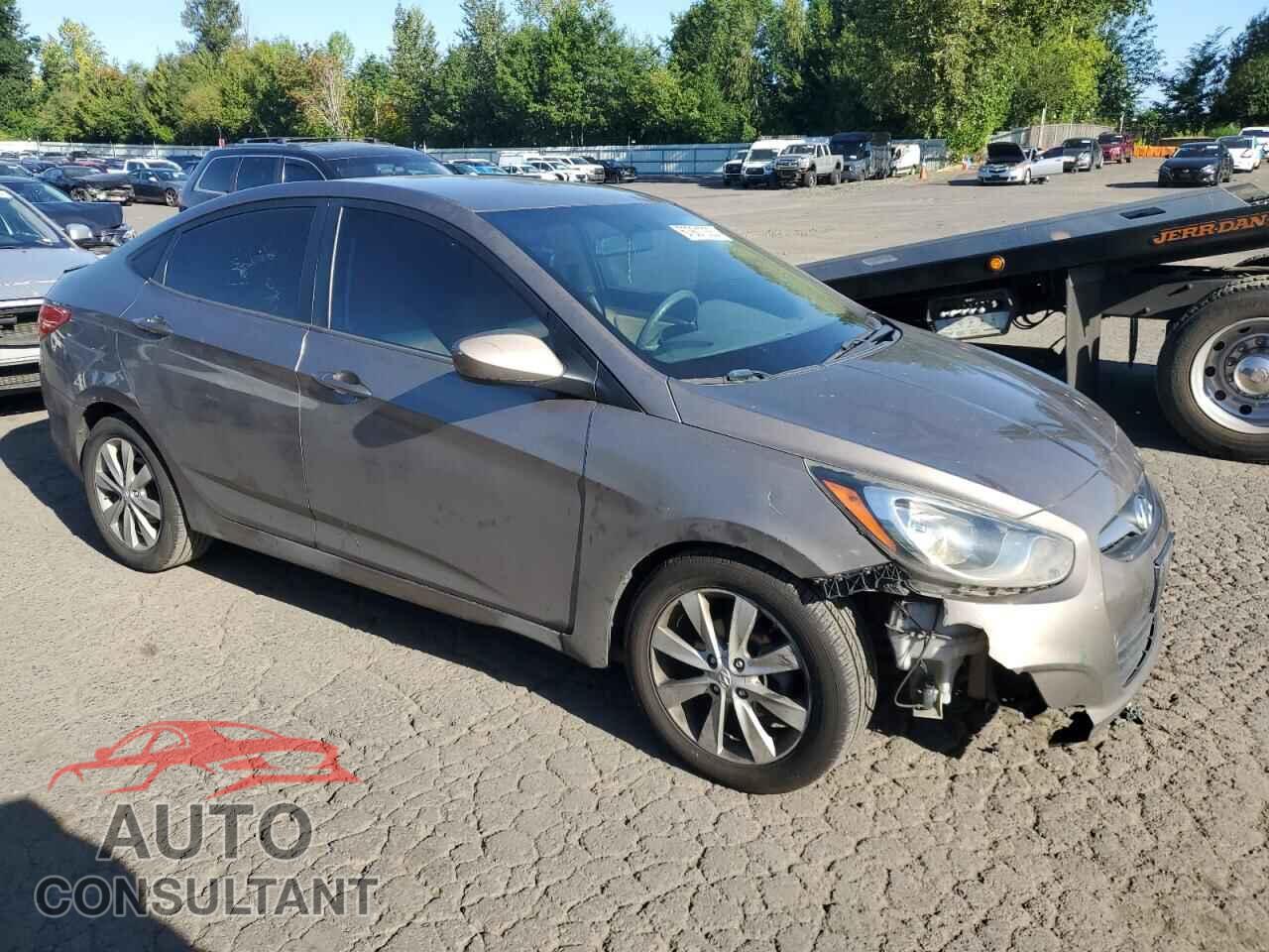 HYUNDAI ACCENT 2012 - KMHCU4AE9CU084752